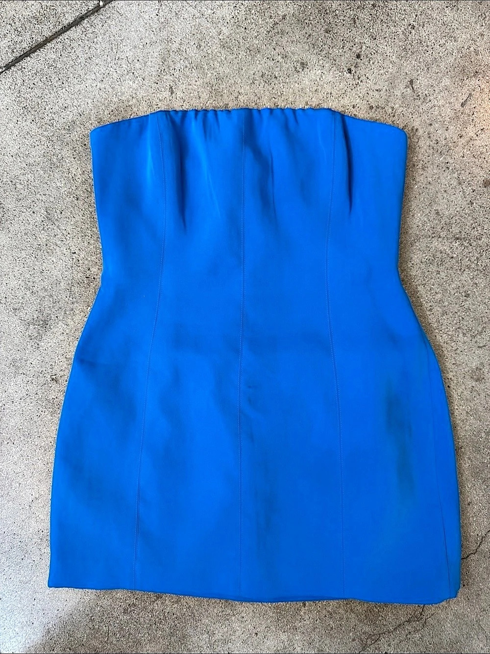 Meshki Cobalt Blue Mini Dress Size Medium Like New